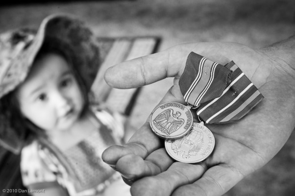 Homeless Iraq Vet Raises Infant Daughter