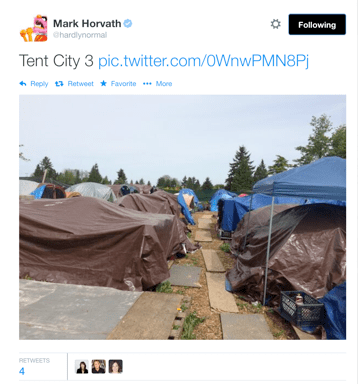 tent city 2 twitter mark horvath