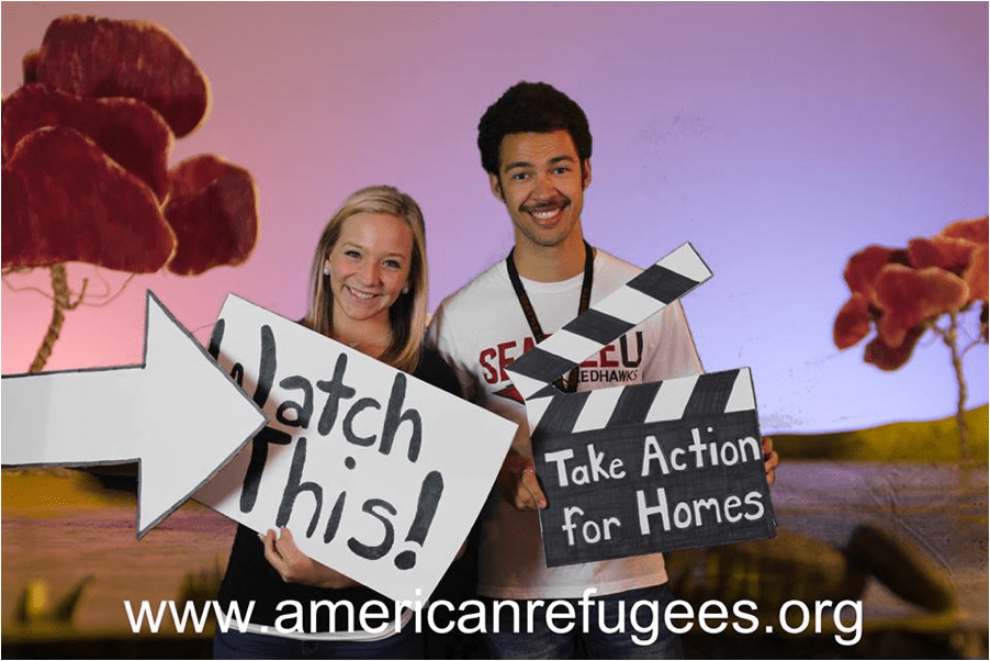 siff green screen take action for homes student volunteers seattle university