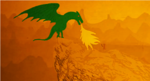 The Beast Inside- Drew Christie and Amy Enser; Tilawn's imaginary dragon