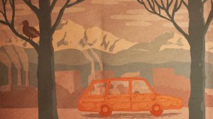 The Beast Inside- Drew Christie and Amy Enser; the car that Tilawn lived in with his dad