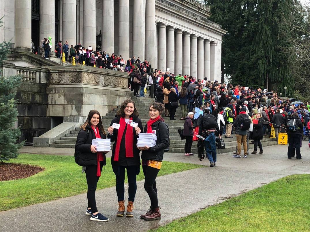 HHAD 2018 Team outside Leg Building