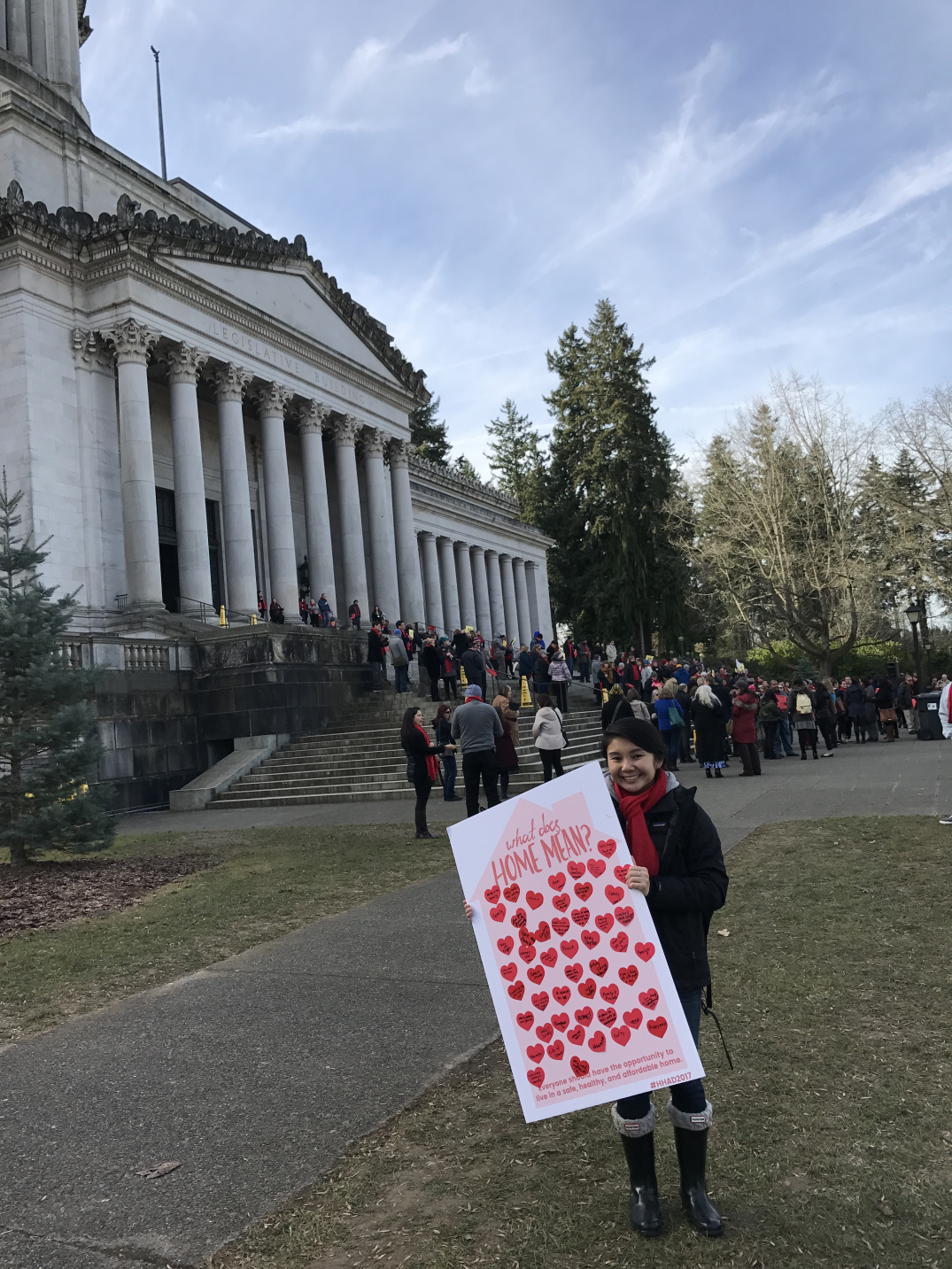 HHAD Shan with Have a Heart sign