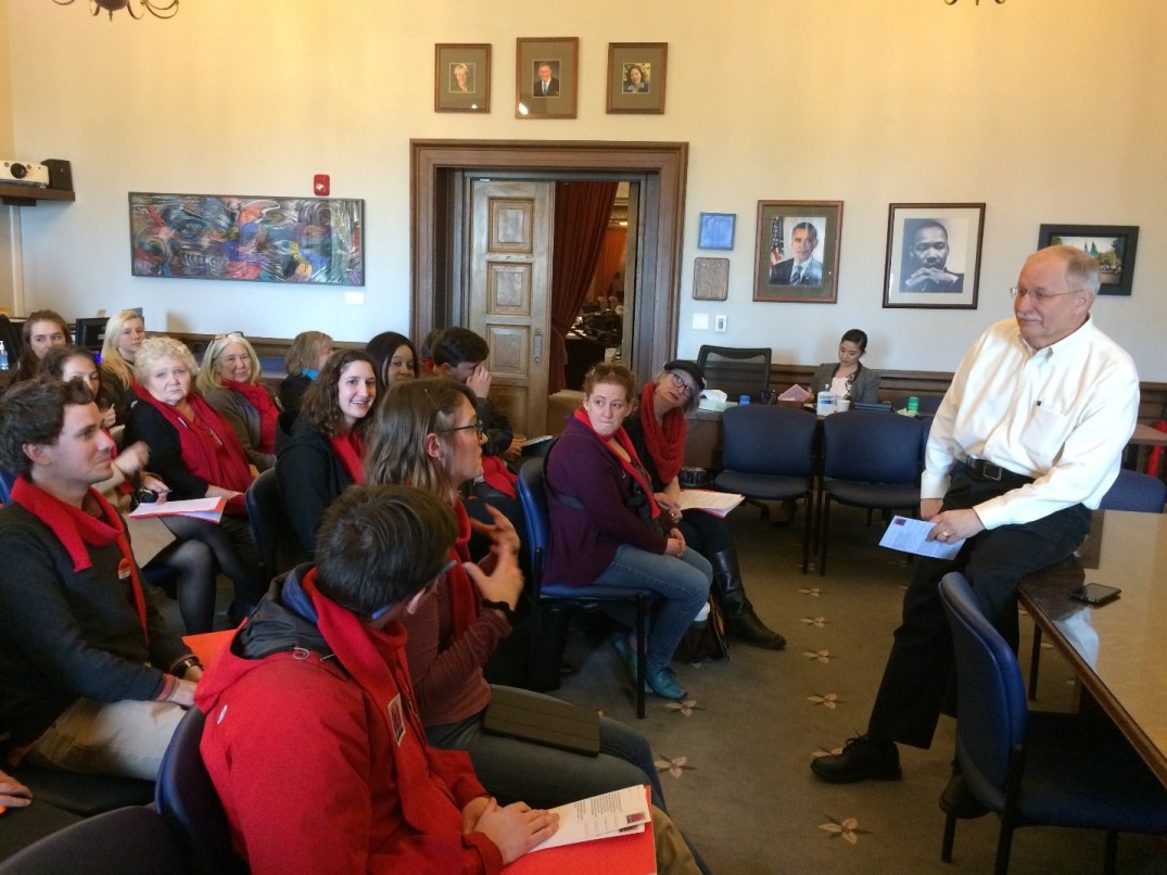 HHAD Olympia with Chopp Anneke talking