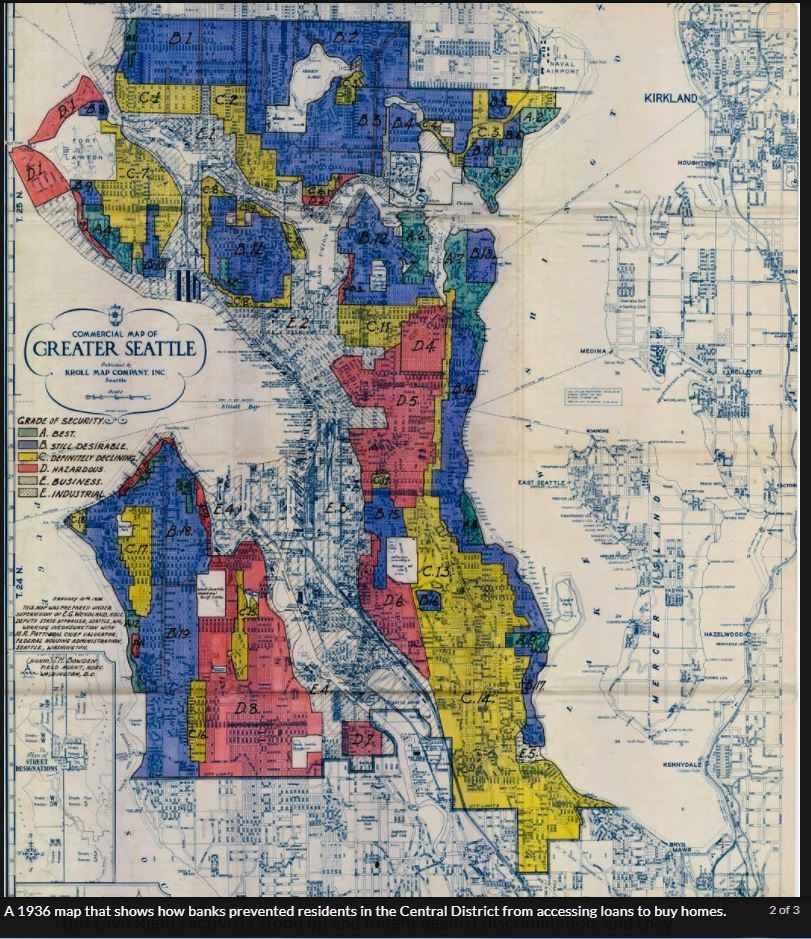 Seattle Redlining Map